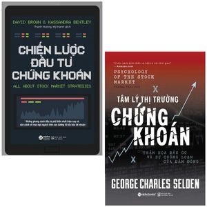 combo sách tâm lý thị trường chứng khoán + chiến lược đầu tư chứng khoán (bộ 2 cuốn)